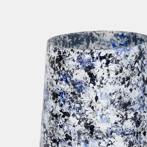 Sagebrook Home 16" Tapered Bottom Vase Arctic Finish White/blue Wishlist Create New