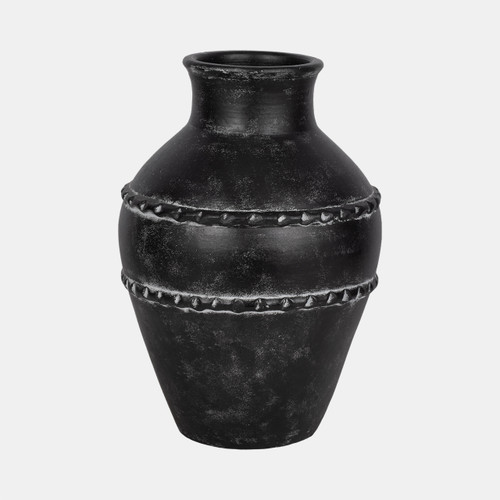 Sagebrook Home 16" Traditional Terracotta Vase Black Wishlist Create New
