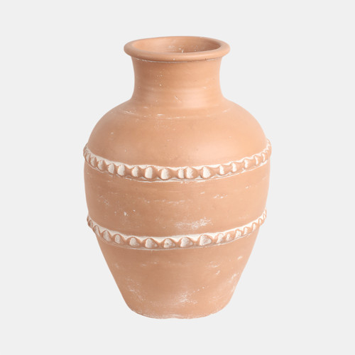 sagebrook home 16" Traditional Terracotta Vase Terracotta Wishlist Create New