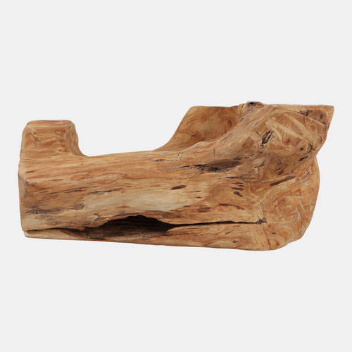 Sagebrook Home 16x13" Organic Mungur Wood Bowl Natural Wishlist Create New