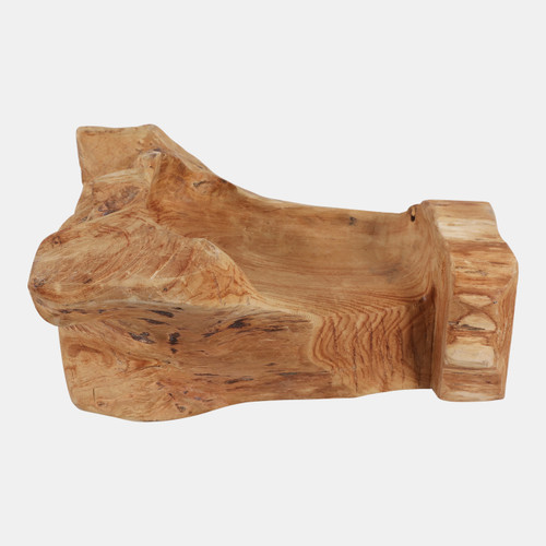 sagebrook home 16x13" Organic Mungur Wood Bowl Natural Wishlist Create New