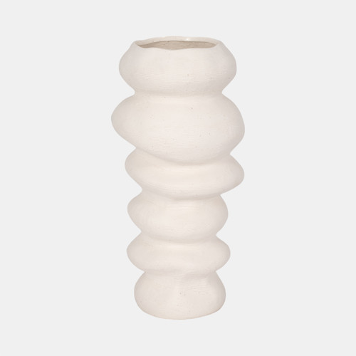 sagebrook home 16x7" Hand Scribed Cairn Vase White Wishlist Create New