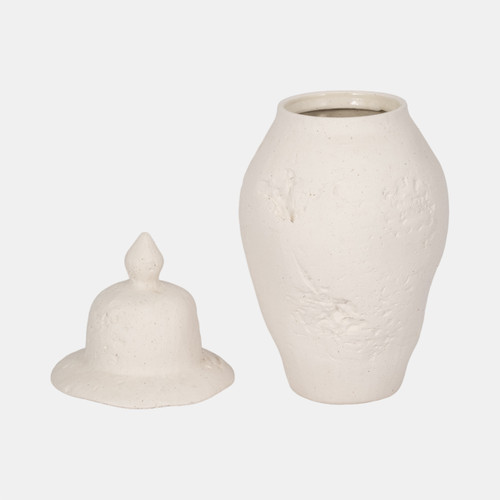 Sagebrook Home 16x8" Cast Stone Finish Temple Jar White Wishlist Create New