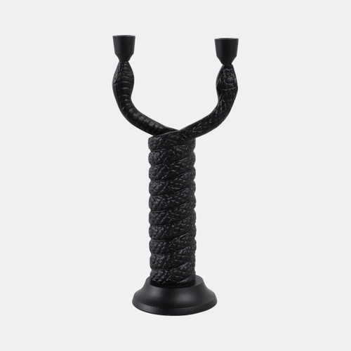 sagebrook home 16x8" Twisted Snake 2-taper Holder Black Wishlist Create New sagebrook home 16x8" Twisted Snake 2-taper Holder Black Wishlist Create New