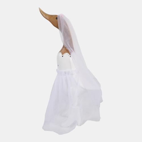 Sagebrook Home 16x9" Bridal Duck White/brown Wishlist Create New