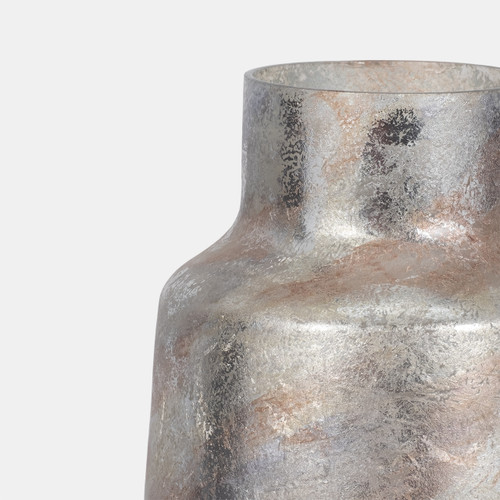 Sagebrook Home 17" 2-tone Glass Vase Grey Multi Wishlist Create New