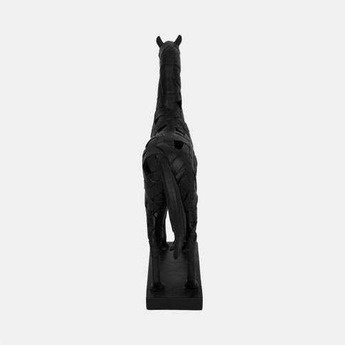 Sagebrook Home 17" Horse Sculpture On Base Black Wishlist Create New