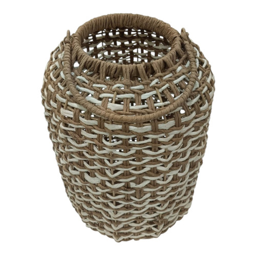 Sagebrook Home 17x12" Raffia Woven Lantern Natural Wishlist Create New