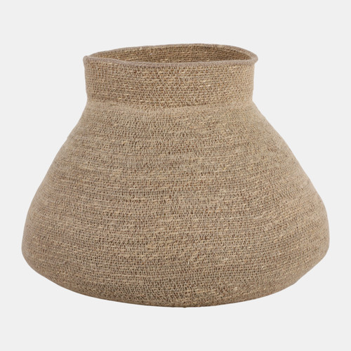 Sagebrook Home 17x13" Woven Jute Vase Natural Wishlist Create New