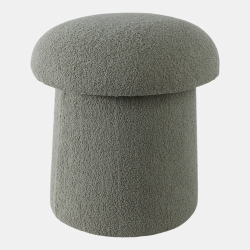Sagebrook Home 17x17" Mushroom Boucle Ottoman Green Wishlist Create New