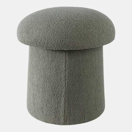 Sagebrook Home 17x17" Mushroom Boucle Ottoman Green Wishlist Create New