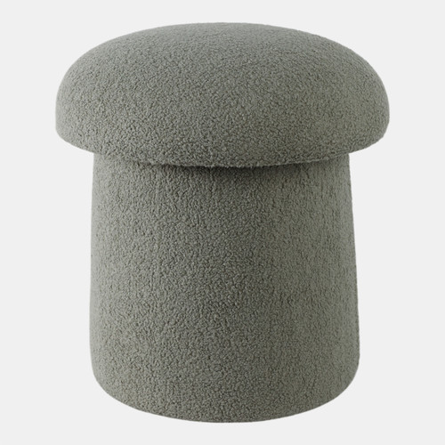 Sagebrook Home 17x17" Mushroom Boucle Ottoman Green Wishlist Create New