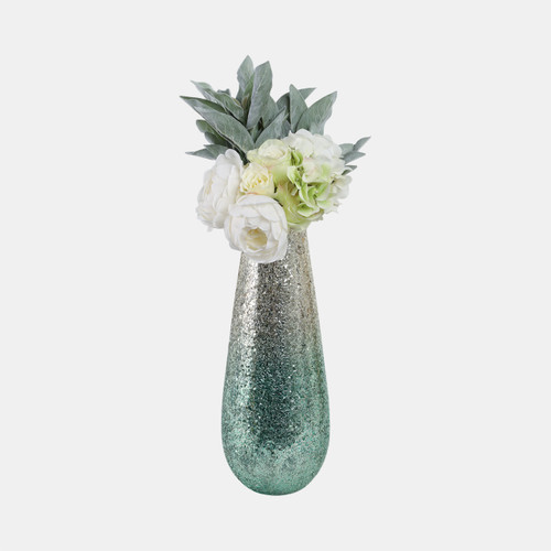 Sagebrook Home 18" Crackled Vase Green Ombre Wishlist Create New