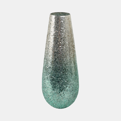 Sagebrook Home 18" Crackled Vase Green Ombre Wishlist Create New