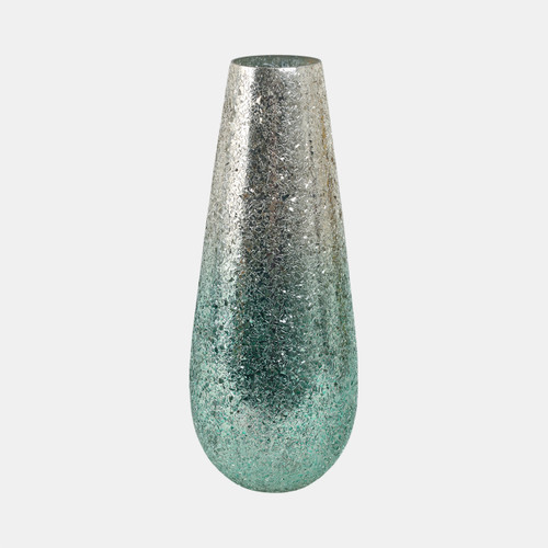 sagebrook home 18" Crackled Vase Green Ombre Wishlist Create New