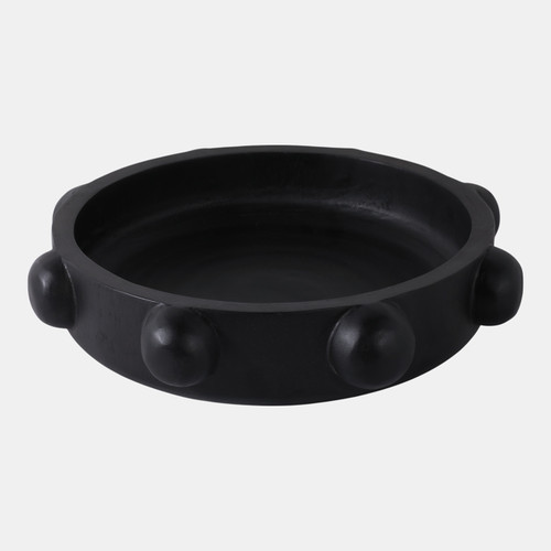 Sagebrook Home 18" Large Hobnail Bowl Black Wishlist Create New