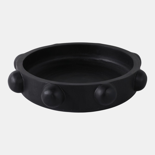 sagebrook home 18" Large Hobnail Bowl Black Wishlist Create New