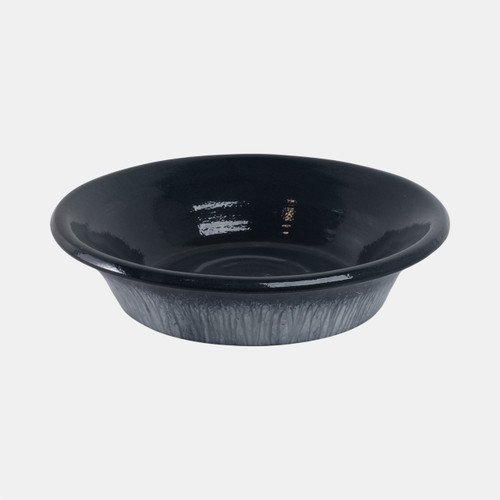 sagebrook home 18" Tapered Bowl Reactive Finish Blue Wishlist Create New