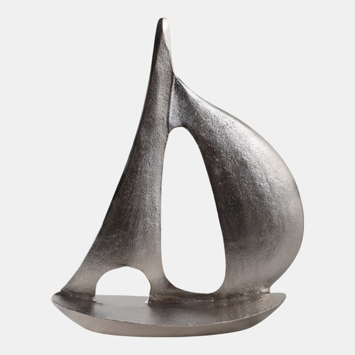 sagebrook home 18x15" Metal Sail Boat Silver Wishlist Create New