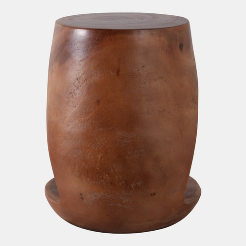 Sagebrook Home 18x16" Open Cut-out Wood Accent Table Brown Wishlist Create New