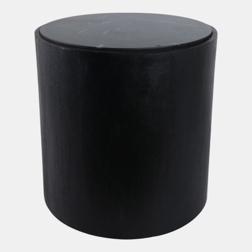 Sagebrook Home 18x18 Marble Inlay Rnd Accent Table Blk/wht Wishlist Create New