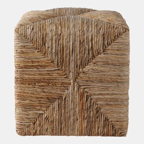 Sagebrook Home 18x18" Rattan Square Ottoman Natural Wishlist Create New