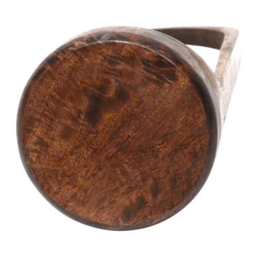 Sagebrook Home 18x8" Modern Hurricane Lantern Walnut/clear Wishlist Create New