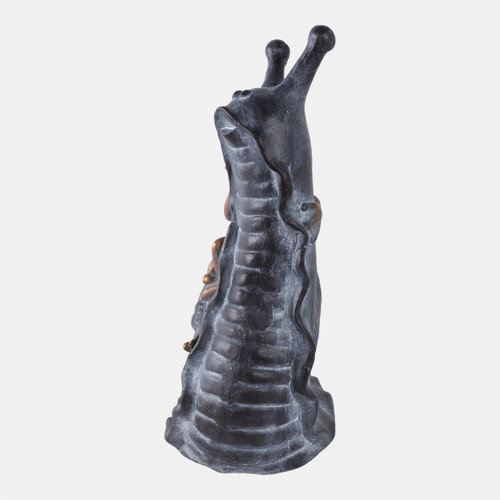 Sagebrook Home 19x15" Gold Frog On Snail Grey Wishlist Create New