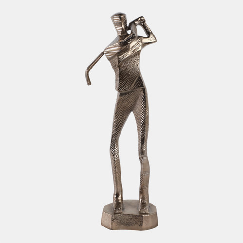 sagebrook home 19x6" Golf Swing Sculpture Bronze Wishlist Create New