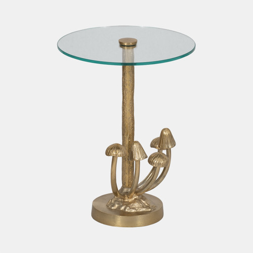 Sagebrook Home 20" Mushrooms Accent Table Gold Kd Wishlist Create New