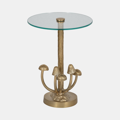 sagebrook home 20" Mushrooms Accent Table Gold Kd Wishlist Create New
