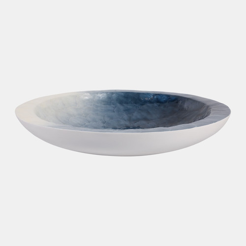 sagebrook home 20" Ombre Capiz Bowl Ivory/ Blue Wishlist Create New