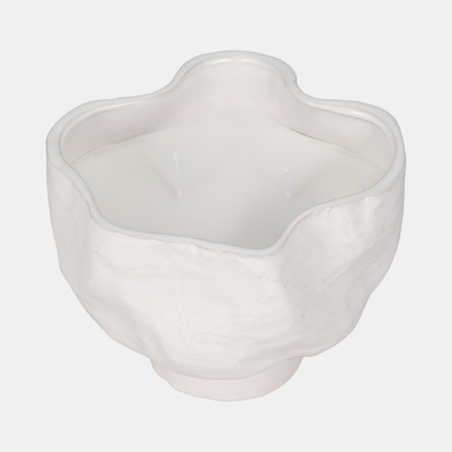 Sagebrook Home 20oz Citro Candle Wavy Bowl White Wishlist Create New
