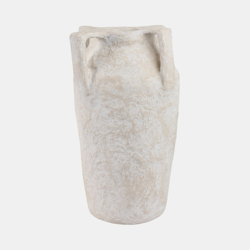 sagebrook home 20x12" Paper Mache Handle Vase White Wishlist Create New