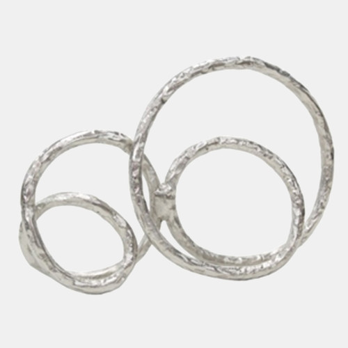 sagebrook home 20x13" Looped Rings Object Brass Antique Wishlist Create New