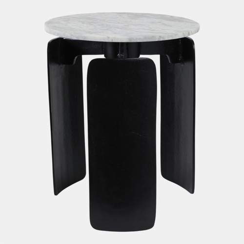 sagebrook home 20x16" Marble Top 3-footed Accent Table Grey/ Bla Wishlist Create New