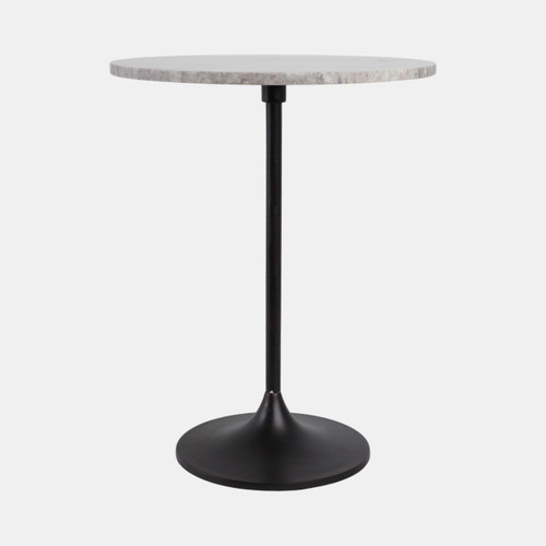 Sagebrook Home 20x16" Marble Top Accent Table Beige/bronze Wishlist Create New