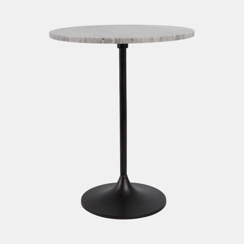 Sagebrook Home 20x16" Marble Top Accent Table Beige/bronze Wishlist Create New