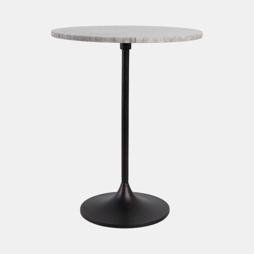 sagebrook home 20x16" Marble Top Accent Table Beige/bronze Wishlist Create New