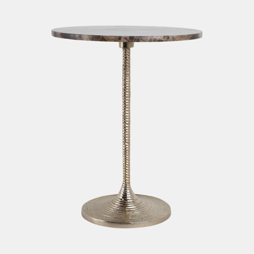 Sagebrook Home 20x16" Twisted Accent Table Marble Top Brown/gold Wishlist Create New