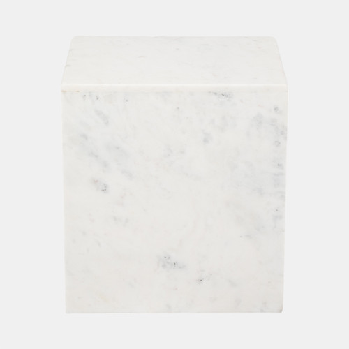 Sagebrook Home 20x18" Marble Accent Table White Wishlist Create New