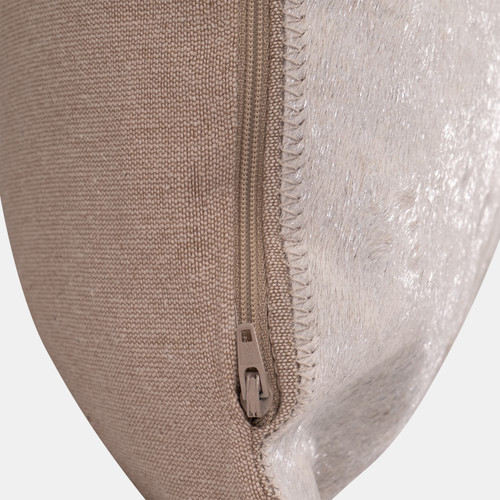 Sagebrook Home 20x20" Leather Square Patch Decorative Pillow Iv Wishlist Create New