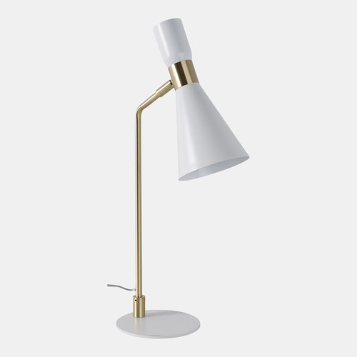 Sagebrook Home 21" Metal Table Lamp White/gold Wishlist Create New