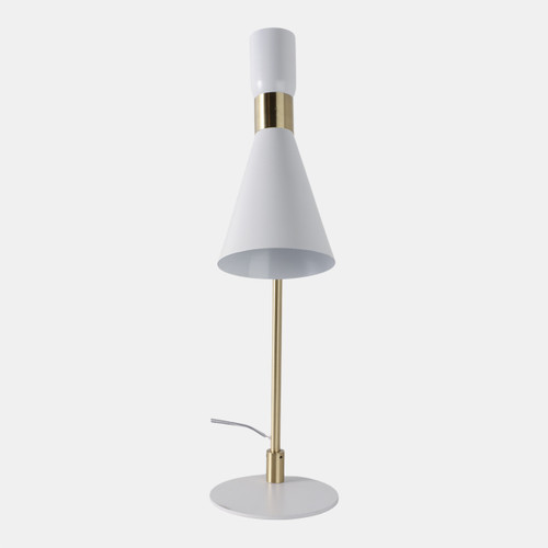 Sagebrook Home 21" Metal Table Lamp White/gold Wishlist Create New