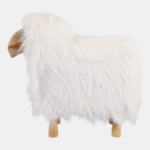 Sagebrook Home 21x20" Faux Fur Sheep White/natural Wishlist Create New