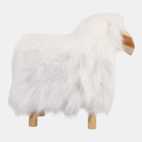 sagebrook home 21x20" Faux Fur Sheep White/natural Wishlist Create New