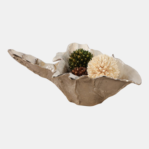 Sagebrook Home 21x20" Free-form Metal Bowl Tan Multi Wishlist Create New