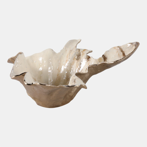 Sagebrook Home 21x20" Free-form Metal Bowl Tan Multi Wishlist Create New