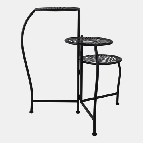 Sagebrook Home 22" Folding 3-tier Leaves Plant Stand Black Wishlist Create New