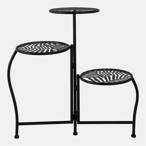 sagebrook home 22" Folding 3-tier Leaves Plant Stand Black Wishlist Create New